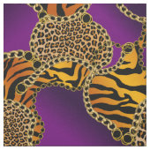 Modern Baroque Animal Print With Chains Stoff (Muster)