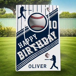 Modern Baseball Ball Player zum Geburtstag Mittlere Geschenktüte