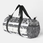 Modern BATIK Pattern Duffle Bag (Rechte Ecke)