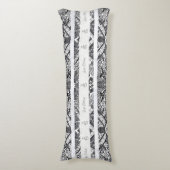 Modern BATIK Pattern Seitenschläferkissen (Vorderseite Vertikal)