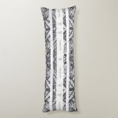 Modern BATIK Pattern Seitenschläferkissen (Rückseite (Vertikal))