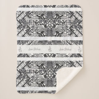 Modern BATIK Pattern Sherpadecke