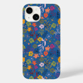 Modern Batik Victoria Blue Case-Mate iPhone Hülle (Rückseite)
