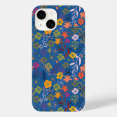 Modern Batik Victoria Blue Case-Mate iPhone Hülle (Rückseite)