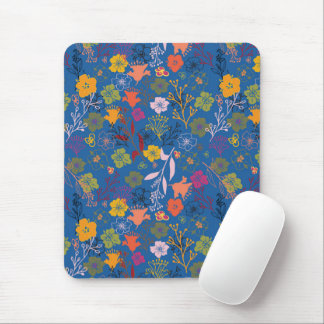 Modern Batik Victoria Blue Mousepad