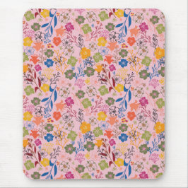Modern Batik Victoria Rose Mousepad