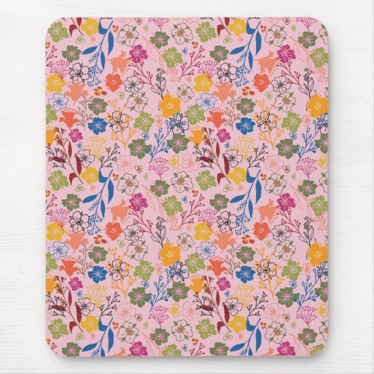Modern Batik Victoria Rose Mousepad (Vorne)