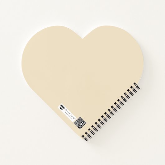 Modern Bauhaus Geometric Pattern Notizblock (Rückseite)