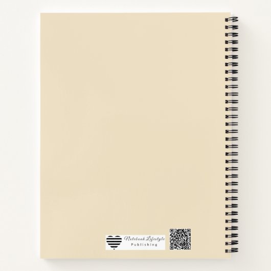 Modern Bauhaus Geometric Pattern Notizblock (Rückseite)