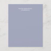 Modern BAUTIZO Bautismo BAPTISM Christening INVITE (Rückseite)