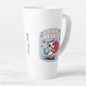 Modern be My Valentine Tasse für Paare (Rechte Ecke)