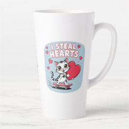 Modern be My Valentine Tasse für Paare