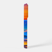 Modern Beach Sunset iPhone Hülle (Rechte Seite)