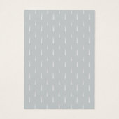 Modern Beach Theme Seashells Grau Earring Display (Rückseite)