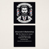 Modern Bearded Man (Vorne & Hinten)