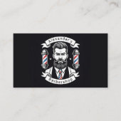 Modern Bearded Man Visitenkarte (Vorderseite)