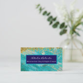 Modern Beauty Salon Moisturizer Day/Night Cream Visitenkarte (Stehend Vorderseite)