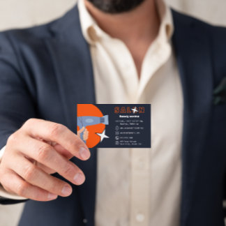 Modern Beauty Services Hair Stylists Salon Visitenkarte