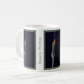 Modern Beauty Within Wildflower, Personalized  Kaffeetasse (Vorderseite Links)