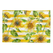 Modern Bedroom Pillowcases FlowersPattern Matching Kissenbezug (Rückseite-Links)