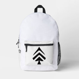 modern bedruckter rucksack