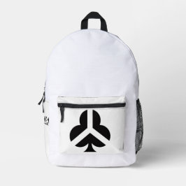 modern bedruckter rucksack