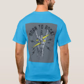 Modern bedrucktes Shirt (Rückseite)