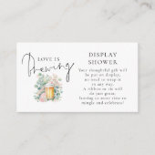 Modern Beer Love Brewing Display Bridal Shower Begleitkarte (Vorderseite)