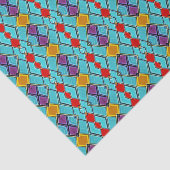 Modern bemalt Glass Mosaik - Sci-Fi Kunsthandwerk Seidenpapier (Ausschnitt)