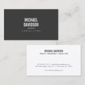 MODERN BERUFLICH Nr. 4 Visitenkarte (Vorne/Hinten)