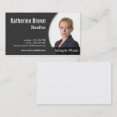 Modern, beruflich, Realtor, wirkliches Anwesen, Visitenkarte (Vorne/Hinten)