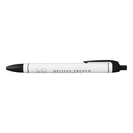 MODERN Beruflicher Werbe-Pen mit Logo Kugelschreiber (Oberseite)
