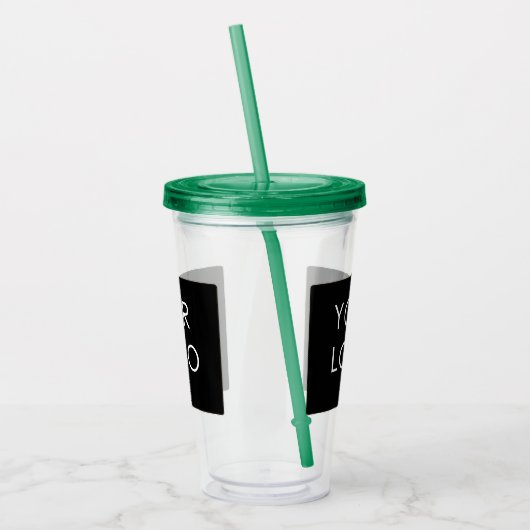 Modern Berufliches Firmenlogo Acryltrinkbecher (Links)