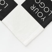 Modern Berufliches Firmenlogo Fleecedecke (Ecke)