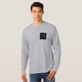 Modern Berufliches Firmenlogo T-Shirt (Vorne ganz)