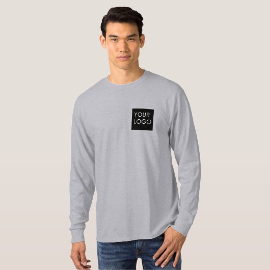 Modern Berufliches Firmenlogo T-Shirt (Vorne ganz)