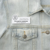 Modern Berufliches Logo Namensschild (Beispiel)