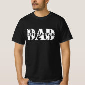 MODERN Best Dad Ever T-Shirt (Vorderseite)