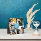 Modern Best Daddy je 4 Foto Collage Fotoplatte (InSitu)