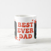 Modern Best Ever Vater | FotoCollage Kaffeetasse (Mittel)
