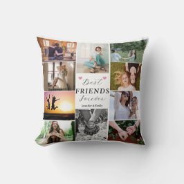 Modern Best Friends for ver 10 Foto Collage Kissen