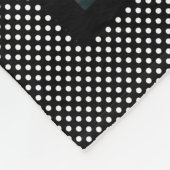 Modern Best Friends Forever Stylish Photo Collage Fleecedecke (Ecke)