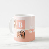 Modern Best Friends Foto Kaffee Tasse (Vorderseite Links)