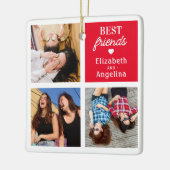 Modern Best Friends Picture Keramikornament (Links)