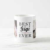 Modern Best Gigi Ever Foto Kaffeetasse (Mittel)