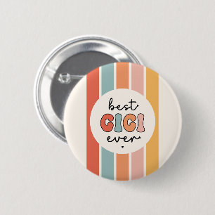 Modern Best Gigi jemals Niedlich Retro Oma Button