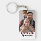 Modern Best je Opa | Foto Schlüsselanhänger (Vorderseite)