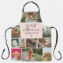 Modern Best Koch and Oma Foto Collage Grid Schürze