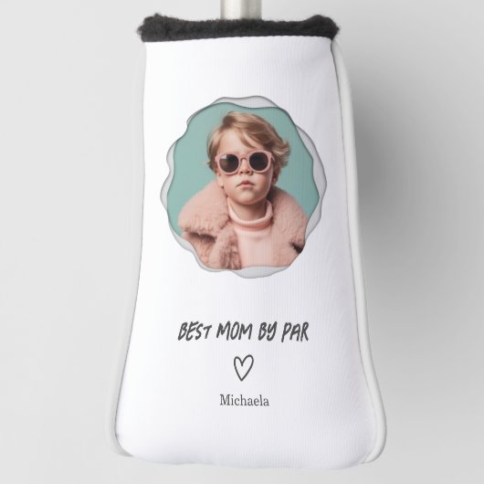 Modern Best Mama by Par Foto Mother Golf Headcover (Rotieren 90)