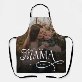 Modern Best Mama Ever Photo Mothers Day Gifts Schürze